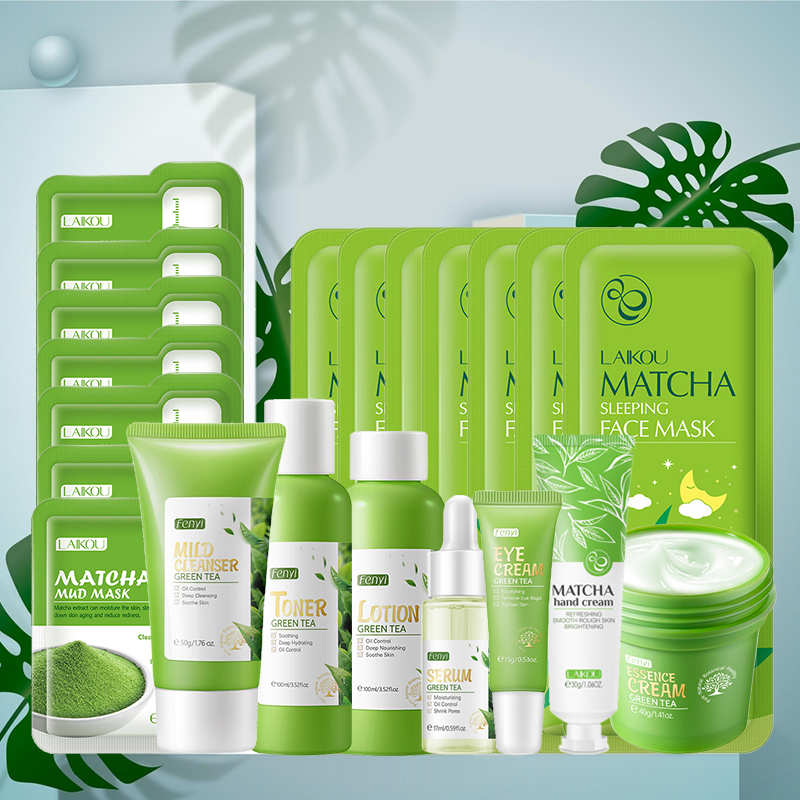Korean Lifestyle Products - Green Tea Skin Care Kit Korean