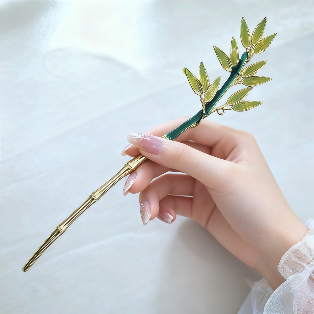 Enamel Alloy Hairpin For Women - огляд і ціна Hanbok Hair Pin