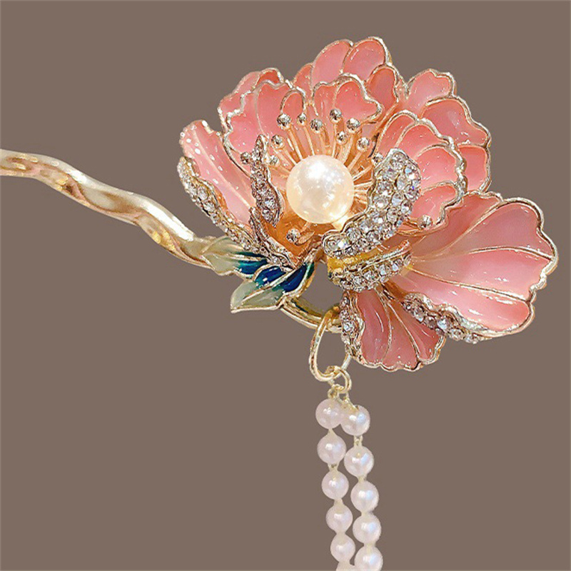 Tassel Hanfu Hair Chopsticks H - огляд і ціна Hanbok Hair Pin