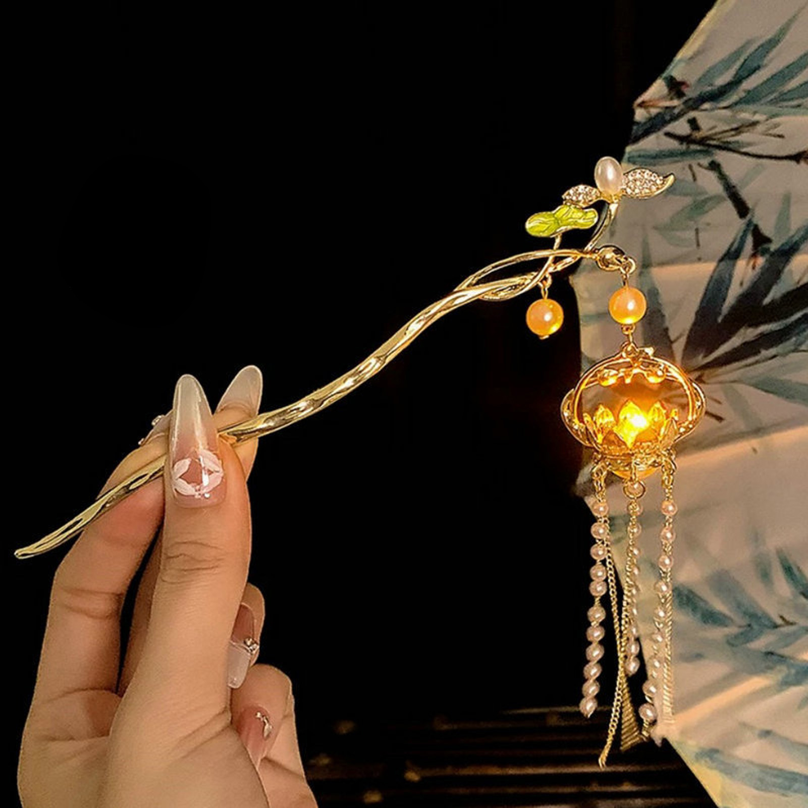 Luminous Flower Hairpin Exquis - огляд і ціна Hanbok Hair Pin