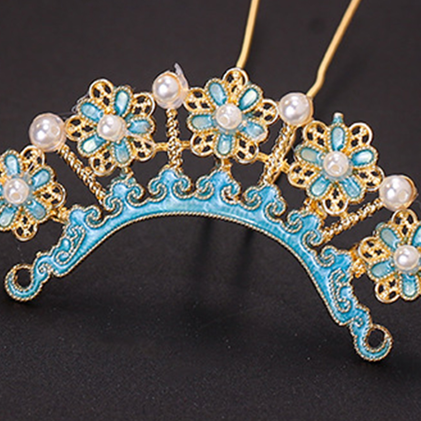 Traditional Enamel Hairpins wi - огляд і ціна Hanbok Hair Pin