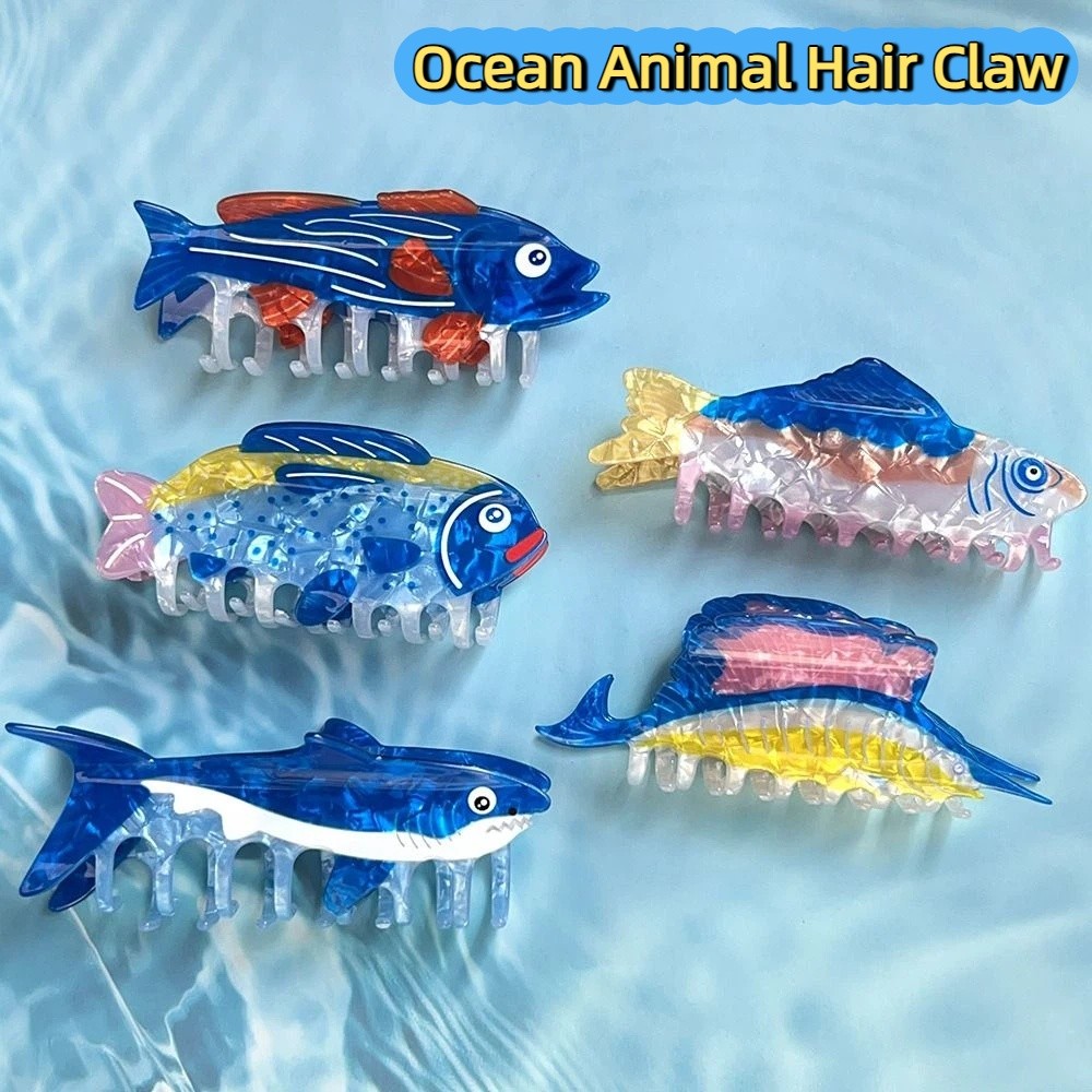 Hairpin Ocean Animal Hair Claw - огляд і ціна Lifestyle In Korean