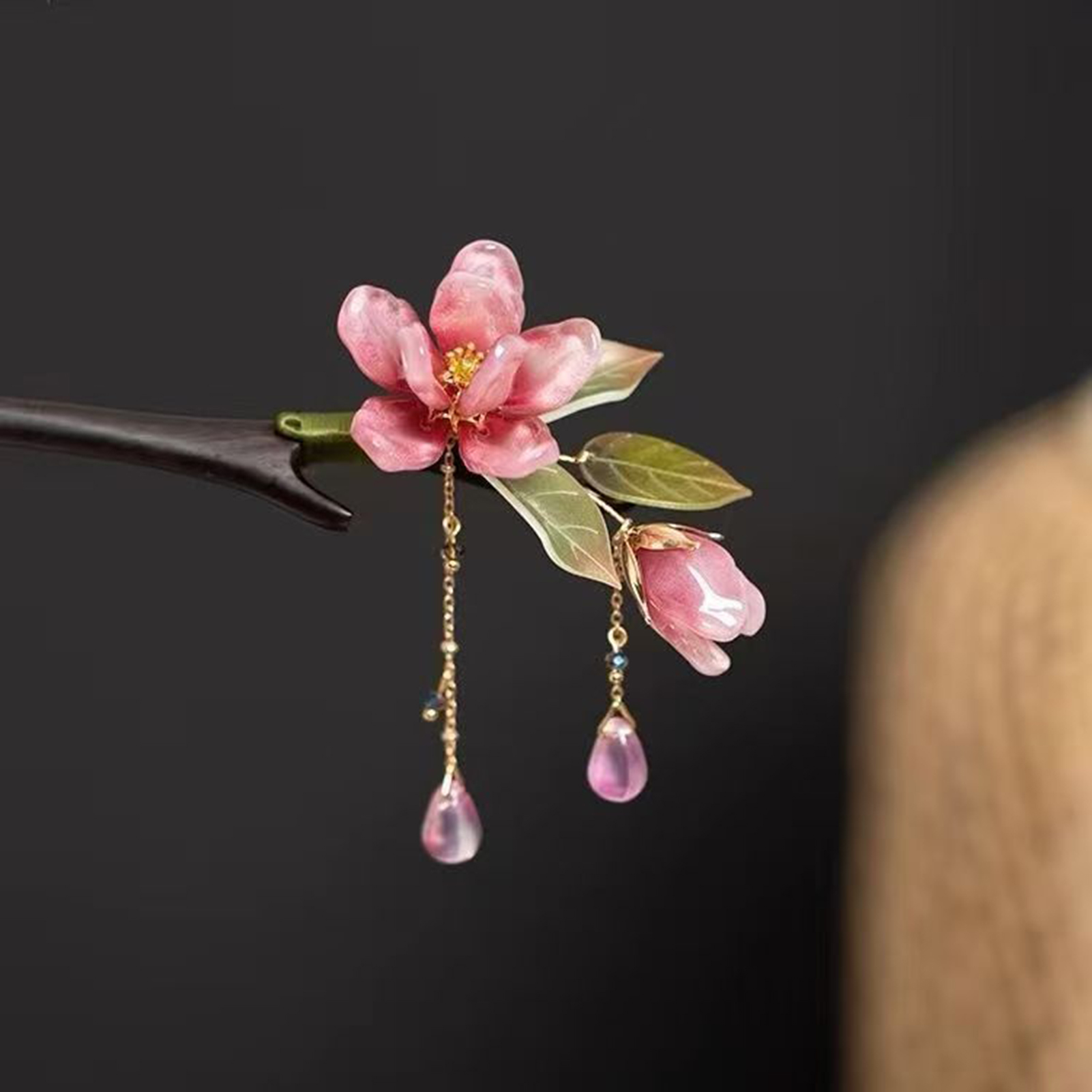 Floral Hair Stick Chinese Styl - огляд і ціна Hanbok Hair Pin