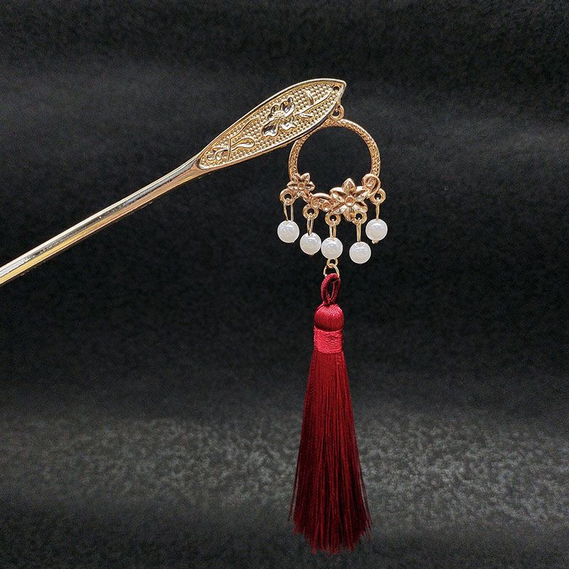 Ancient-Style Tassel Lotus Hai - огляд і ціна Hanbok Hair Pin
