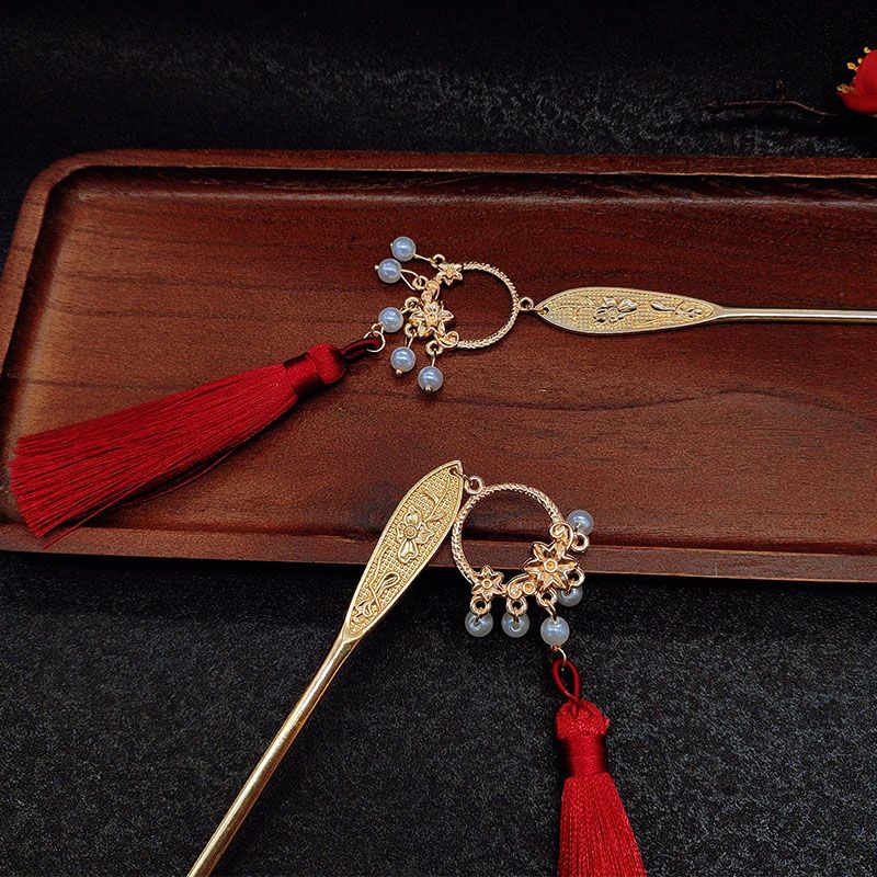 Ancient-Style Tassel Lotus Hai - огляд і ціна Hanbok Hair Pin