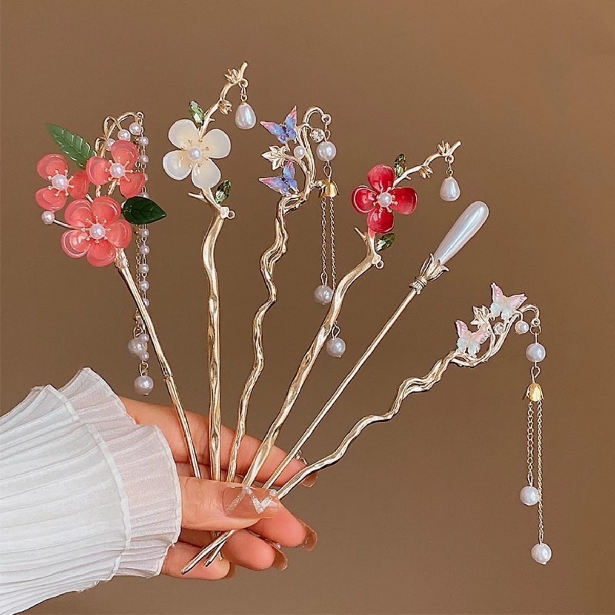 2025 New Flower Hairpin For Wo - огляд і ціна Hanbok Hair Pin