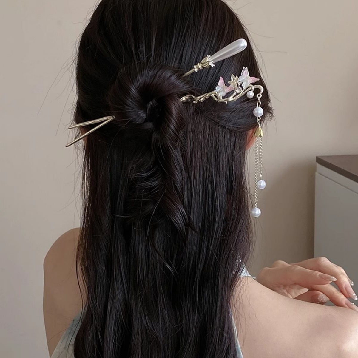 2025 New Flower Hairpin For Wo - огляд і ціна Hanbok Hair Pin